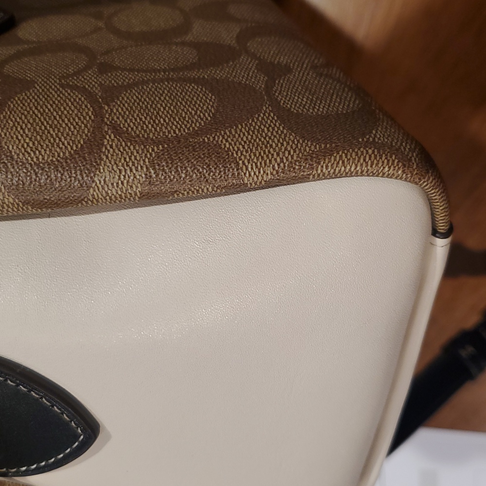 Coach Darcie Signature Carryall Colorblock Bag - Picture 11 of 16